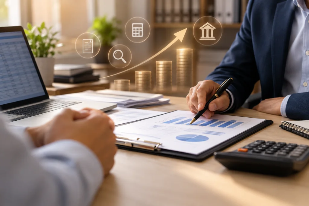 Análise de recuperação de crédito tributário para clientes